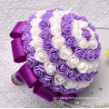 Multi Colors Flower Party Bridesmaid decorations Wedding Bridal artificial flower Bouquet